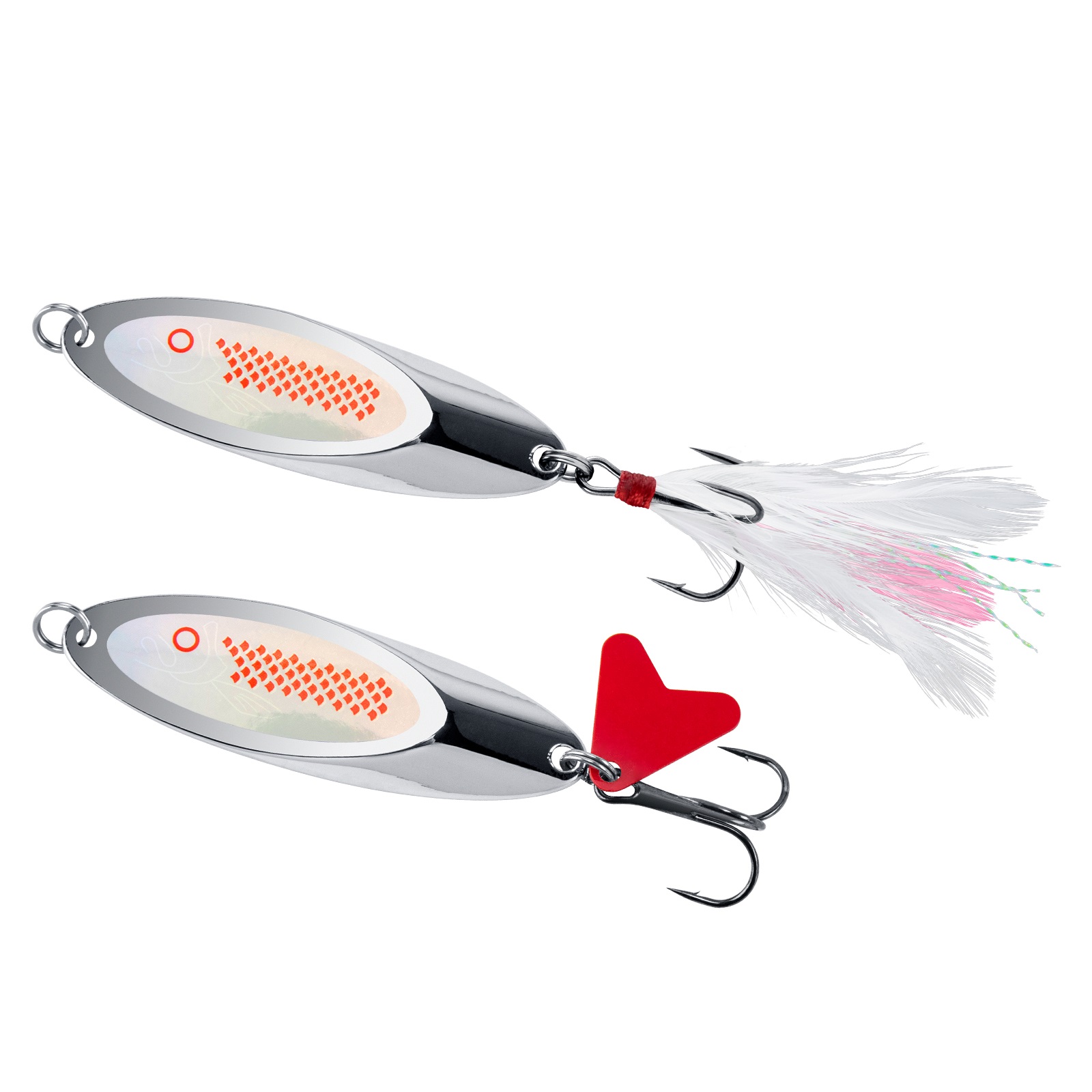 Fishing Hook Treble - 10g-42g 금속 스피너 스푼 낚시 미끼