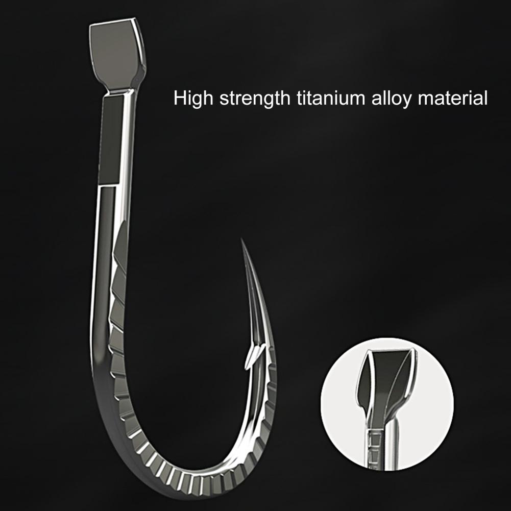 날카로운 티타늄 합금 낚시 후크, 헤비 듀티 가시 잉어 - Fishing Hook Offset 리뷰 및 가격