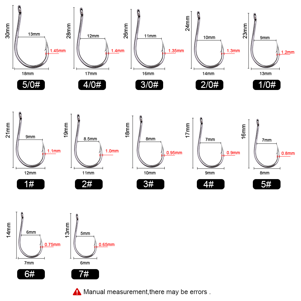 FTK CHINU 링형 미늘가 있는 낚시바늘 1/0 # - Fishing Hook Offset 리뷰 및 가격